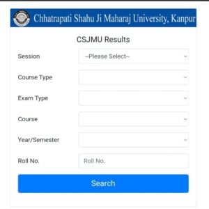 CSJMU Kanpur University B.Ed 4th Sem Result 2023 Released