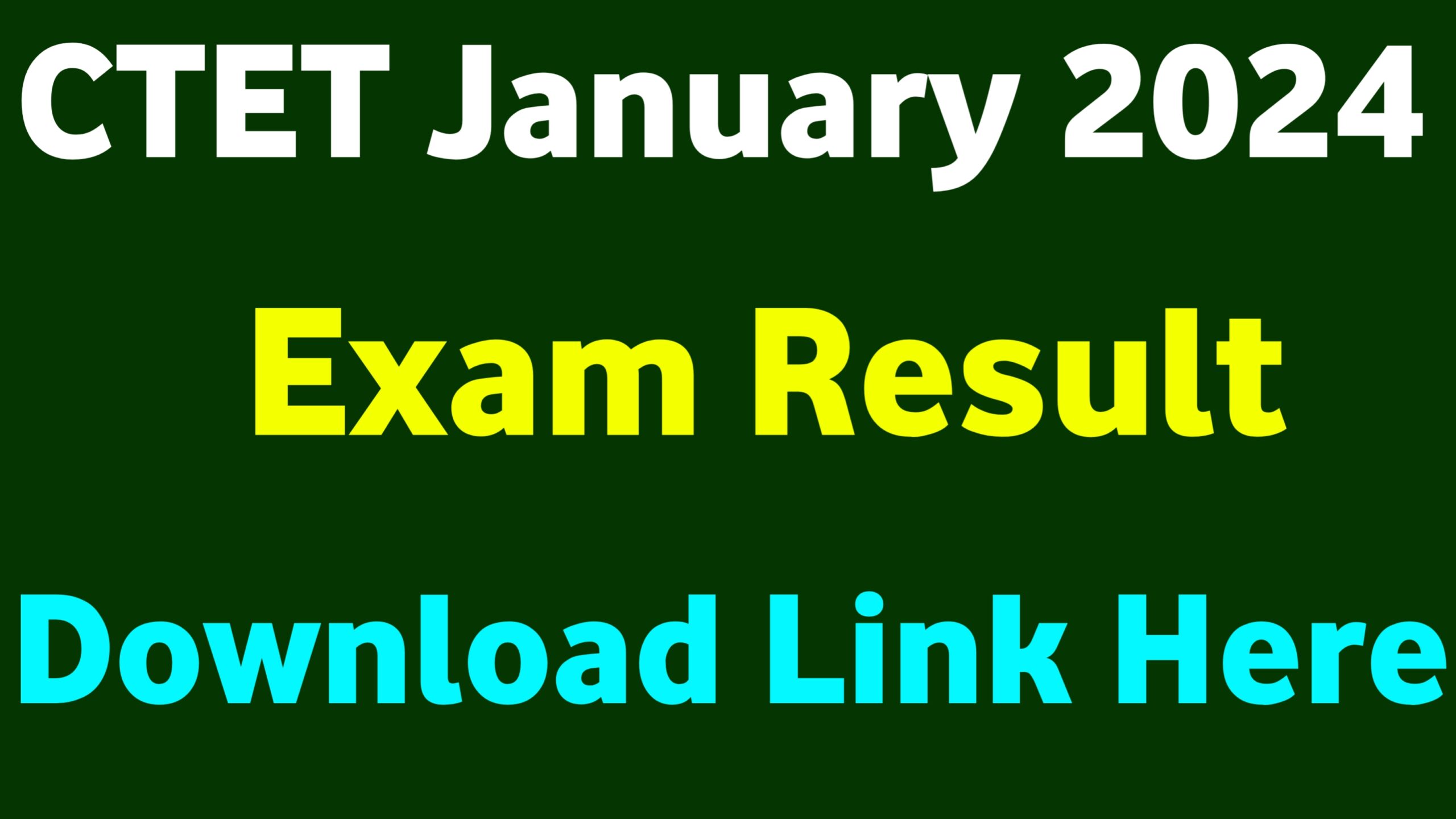 CTET RESULT