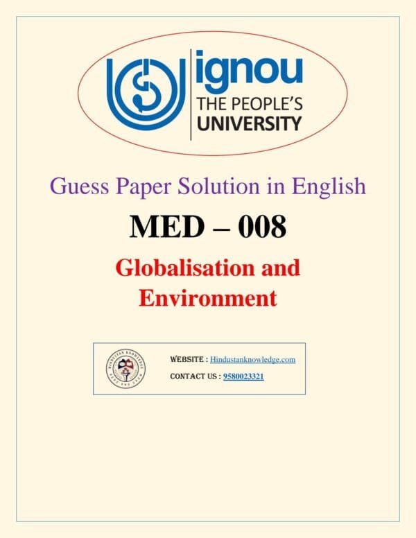 med 008 guess paper solution in english medium